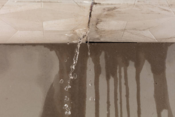 Professional Flood Damage Cleanup technician working in Carthage, MS